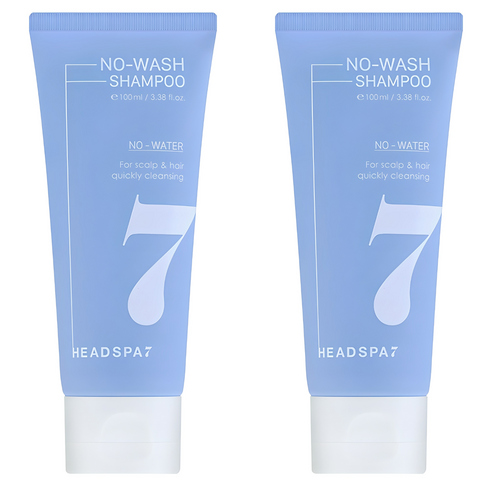 헤드스파7 노워시 샴푸, 100ml, 2개