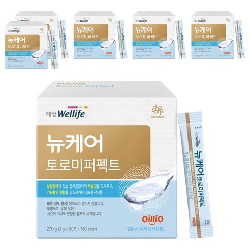 뉴케어 토로미퍼펙트 삼킴장애 환자용 점도증진식품, 270g, 6개