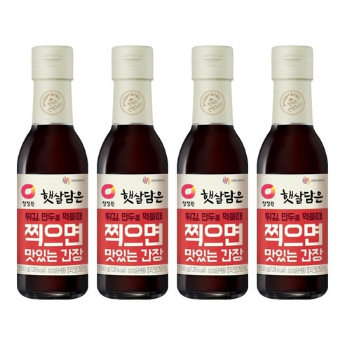 햇살담은 찍으면 맛있는 간장, 150g, 4개