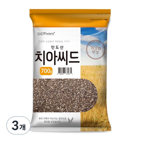 대구농산 치아씨드, 700g, 3개