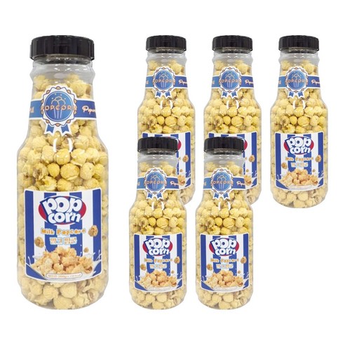 밀크 팝콘, 260g, 6개