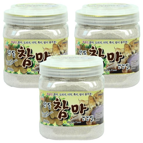 오양식품 안동 참마 건강밀, 800g, 3개