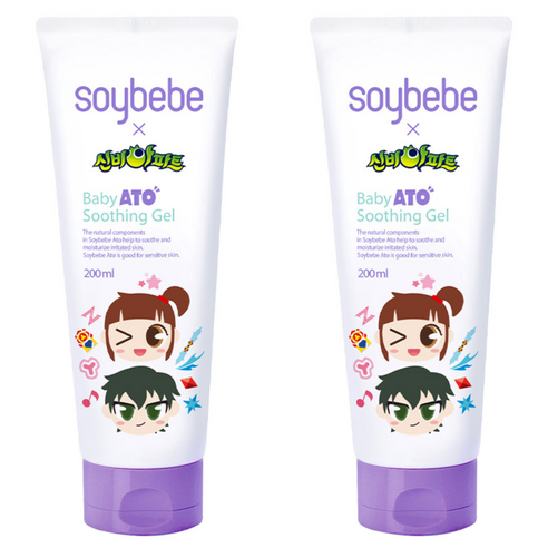 소이베베 베이비 아토 수딩젤, 200ml, 2개