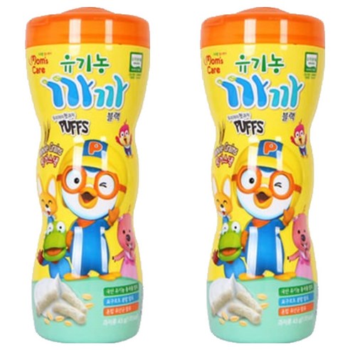 맘스케어 유기농 까까, 블랙, 43g, 2개