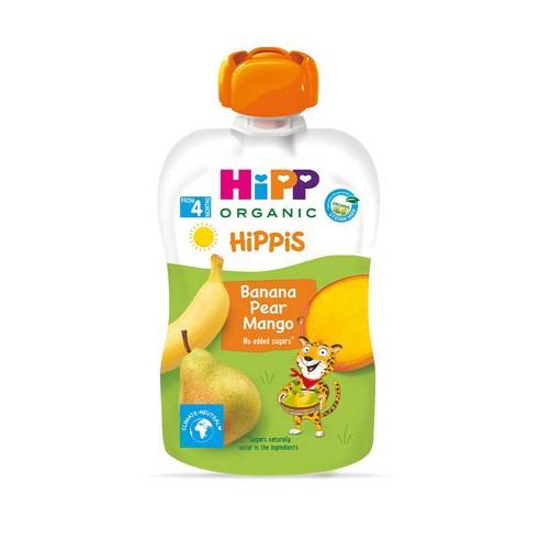힙 바나나페어 망고 이유식, 바나나 + 페어 + 망고 혼합맛, 100g, 1개