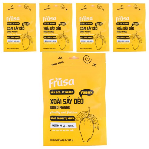 Frusa 푸루사 건망고, 100g, 5개