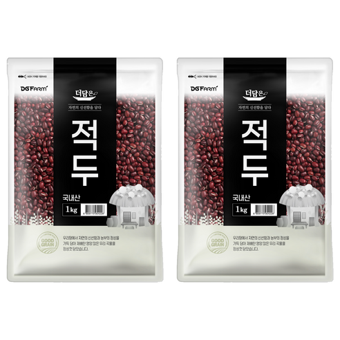 더담은 적두, 1kg, 2개