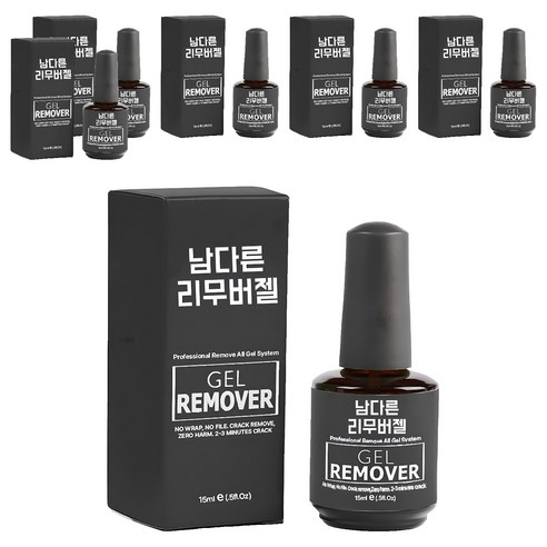 남다른 매직 리무버 젤 15ml, 혼합색상, 6개