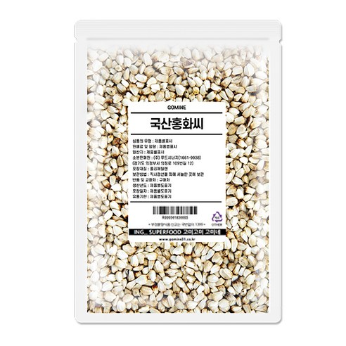 고미네 국산 홍화씨, 1kg, 1개