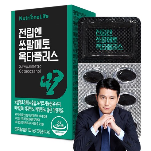 뉴트리원 전립엔 쏘팔메토 옥타플러스 17.4g, 30정, 1개