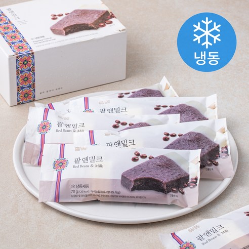 담꽃 팥앤밀크 (냉동), 70g, 6개입, 1개