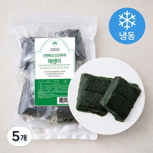 산골어부 간편한 매생이 (냉동), 500g, 5개