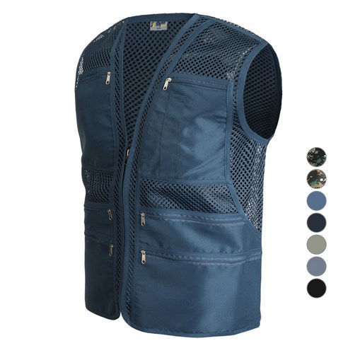 코코 남성용 아웃도어 망사 조끼 SM10