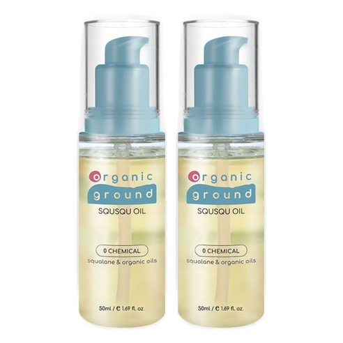 오가닉그라운드 스쿠스쿠오일, 50ml, 2개