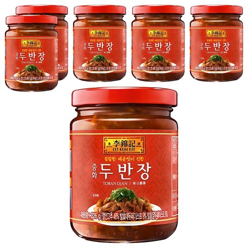 오뚜기 이금기 중화 두반장소스, 226g, 6개