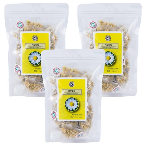 탐앤탐스 캐모마일차, 1g, 30개입, 3개