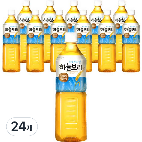 웅진 하늘보리, 1L, 24개