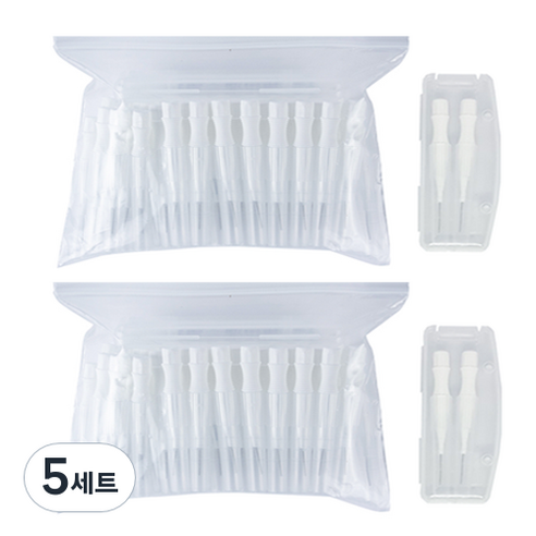 다덴 메디메이트 치간칫솔i형 0번100개 SSSS 0.4mm, 100개입, 5세트