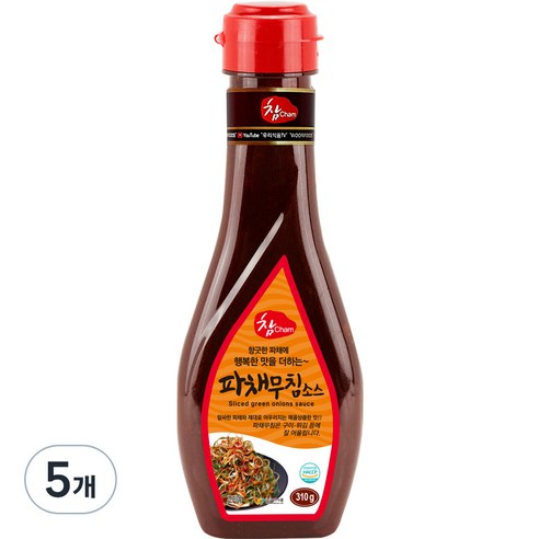 우리식품 파채무침 소스, 310g, 5개