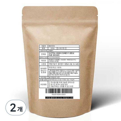 조은약초 볶은 우엉차, 400g, 1개입, 2개