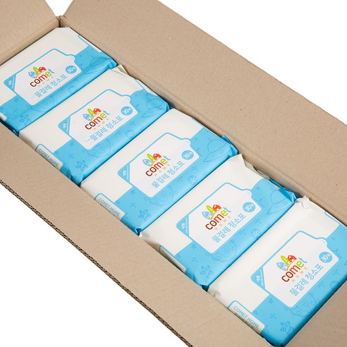 코멧 홈 물걸레 청소포 대형 리필: 집안 청소의 필수품