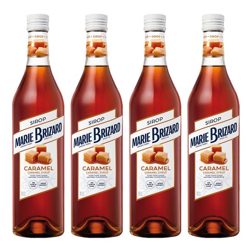 마리브리자드 카라멜 시럽, 700ml, 4개