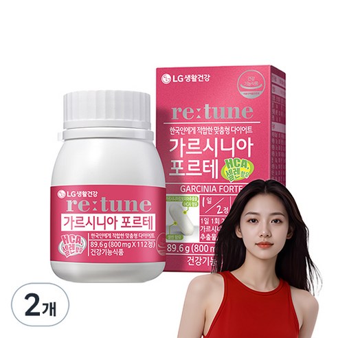 리튠 가르시니아 포르테 96.32g, 2개, 112정