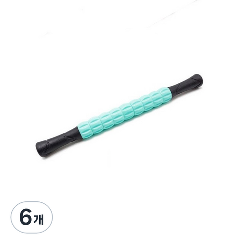 9절 마사지바 롤러스틱, 6개, 민트그린