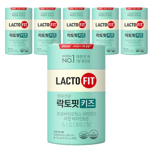 락토핏 생유산균 키즈, 120g, 6개