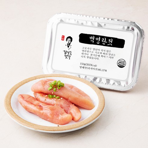 김정숙젓갈 백명란젓, 150g, 4팩