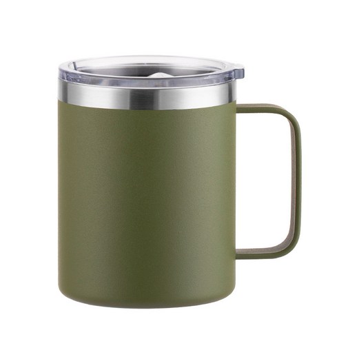 워터하마 비비드 텀블러 머그컵 360ml, 다크그린, 1개