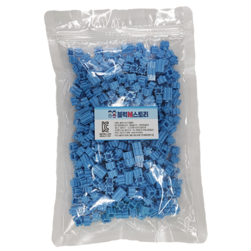 블럭N스토리 디폼블럭 리필 10mm 450p, 하늘, 1개