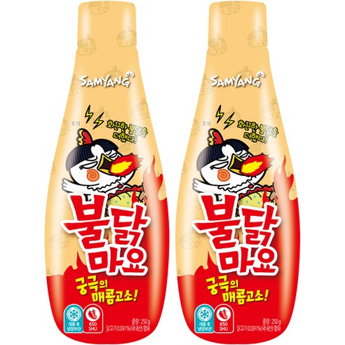 삼양 불닭마요 소스, 250g, 2개