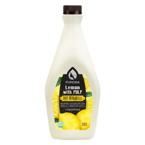 포모나 레몬 톡톡베이스 1.2kg, 1개, 12L