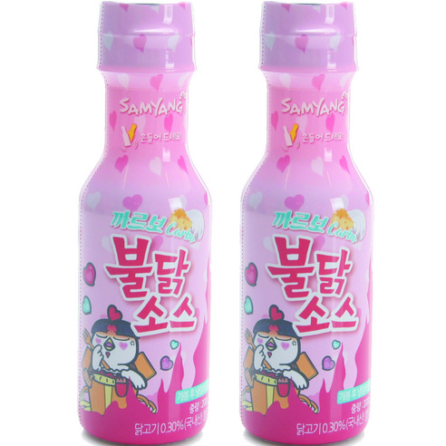 삼양 까르보불닭소스, 200g, 2개