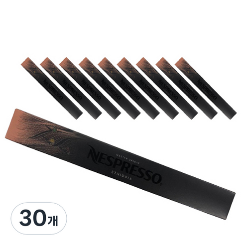 네스프레소 에티오피아 캡슐커피, 5.7g, 30개, 3개
