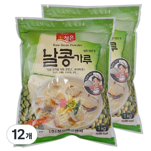 청은 날콩가루, 12개, 1kg