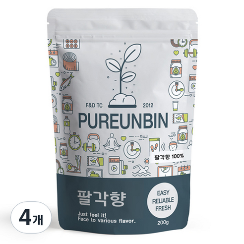 푸른빈 팔각향, 200g, 4개