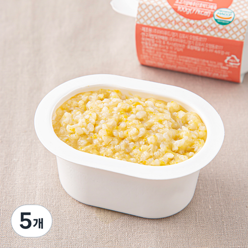 얌이밀 초중기 1.5단계 만6~7개월 이유식, 100g, 5개, 혼합맛(소고기/양배추/단호박)