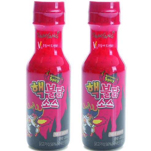 삼양 핵불닭소스, 200g, 2개