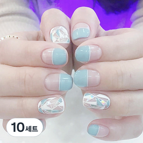 블링블링 네일스티커 걸크러쉬, 009, 10세트