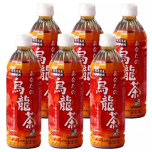 산가리아 우롱차, 500ml, 12개