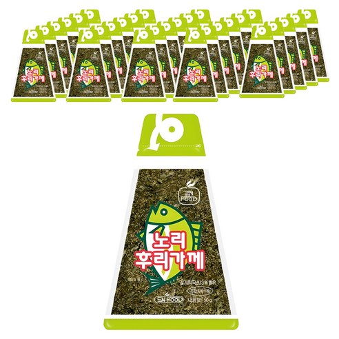 이엔푸드 노리 후리가께, 50g, 40개