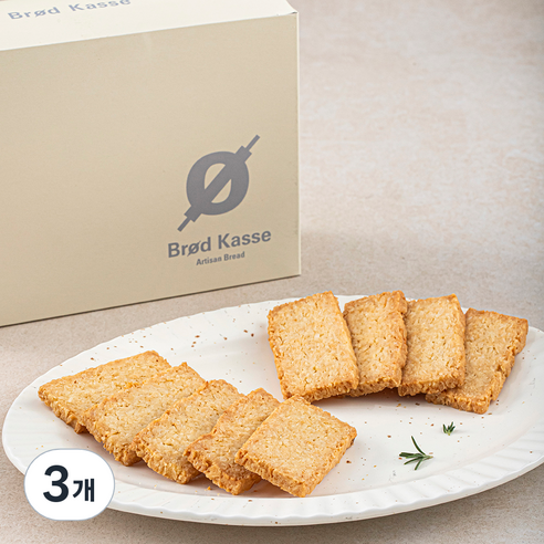 브로드카세 고소한 코코넛 쿠키, 180g, 3개
