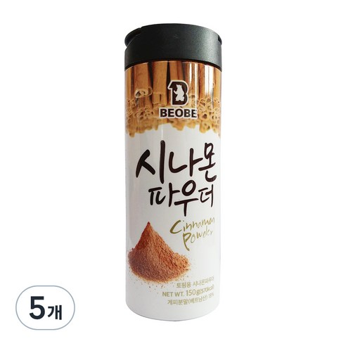 베오베 시나몬 파우더, 150g, 5개