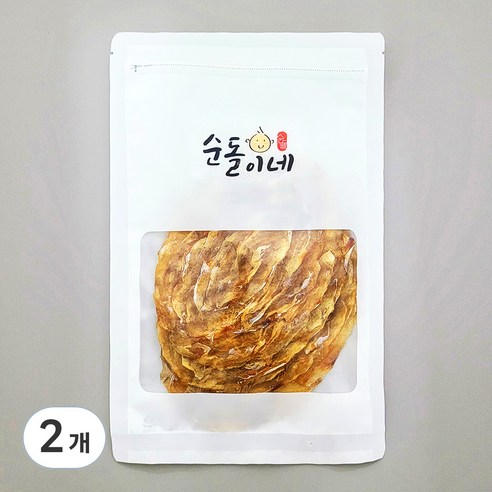 순돌이네 두꺼운 두툼 쥐포, 2개, 150g