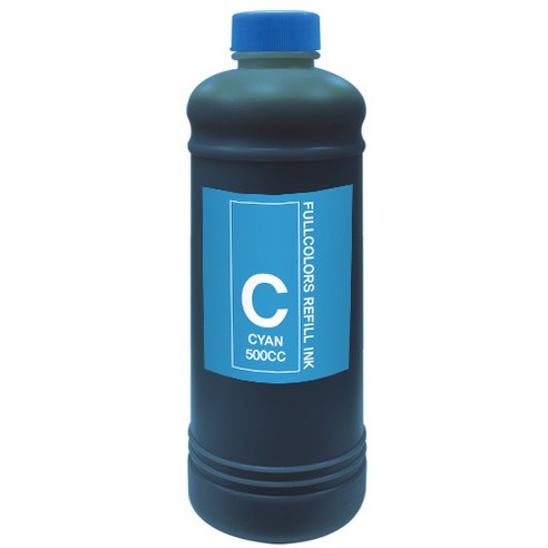 풀컬러즈 엡손 전기종 호환 리필잉크 500ml, 파랑, 1개