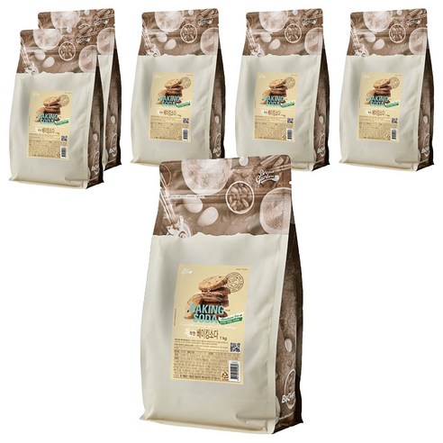 브레드가든 베이킹 소다, 1kg, 6개