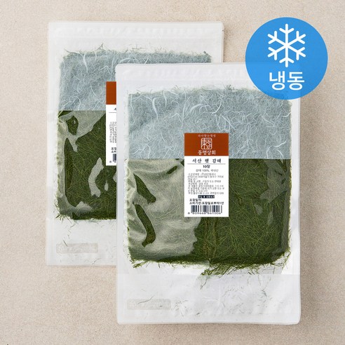 동명상회 서산 햇 감태 10p (냉동), 2봉