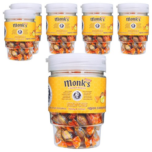 몽스 프로폴리스 캔디, 100g, 6개